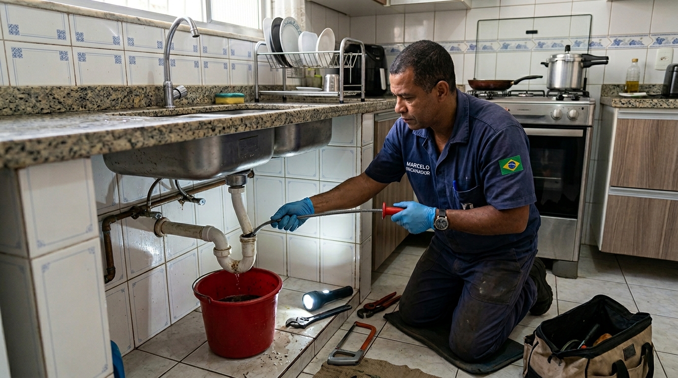 Limpeza de Canos com Equipamento em Teresina‑PI